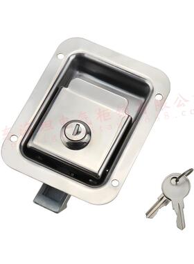 MS858A平面锁不锈钢房车机箱机柜重型车汽车门锁工业电柜箱锁