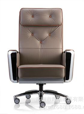 Regent办公椅老板电脑椅皮面总裁办公椅高管椅旋转升降大中班椅