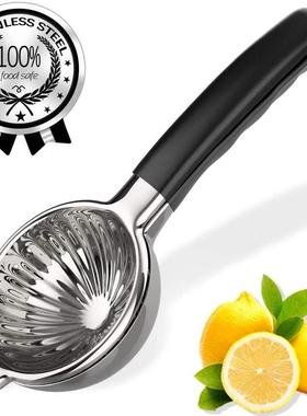 家用橙304器不锈钢柠檬夹榨汁榨汁机JC03手动水果压汁器汁汁榨挤