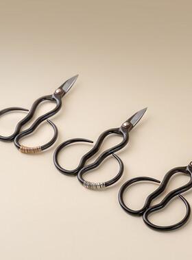 宜室茶旧话复古26227做手工锻打茶艺小剪茶叶专用剪子茶袋桌茶道