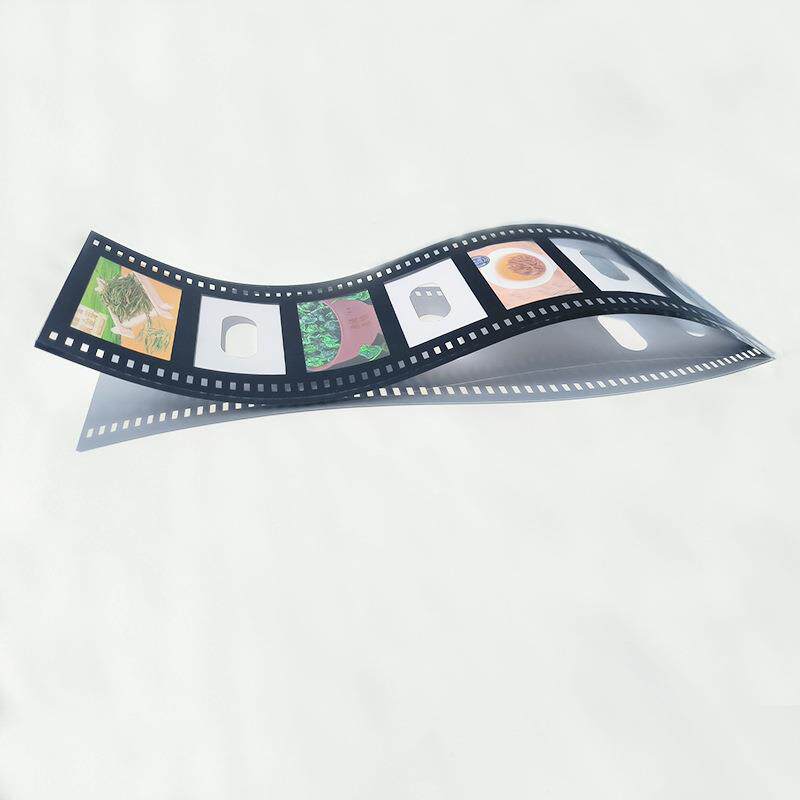 亚克力电影胶492相框S波浪片形复古相框胶卷相片框曲相面片展示黑