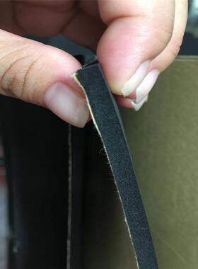 1M*2米三元乙丙发泡带胶板黑色背胶减震板自粘EPDM隔音板厚20mm