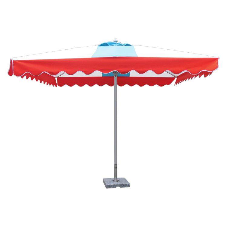 3米方形波浪垂边户外遮阳伞大太阳伞48mm柱8骨铝合金拉丝中柱伞,纺织面料/辅料/配套,纺织机械配件,淘宝优惠券,粉丝福利购,淘宝优惠卷