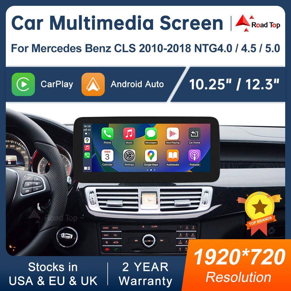 无线Carplay触摸屏Linux屏幕用于奔驰CLSNTG4.0NTG4.5NTG5.0