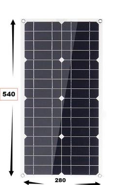 高转率25W柔性电太阳能板户外便车携充载电换池18328V光伏充电系