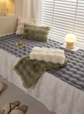 网毯Ir2cSWrh红新款加厚阳台飘窗窗防滑卧室榻榻米毛绒地垫不掉台