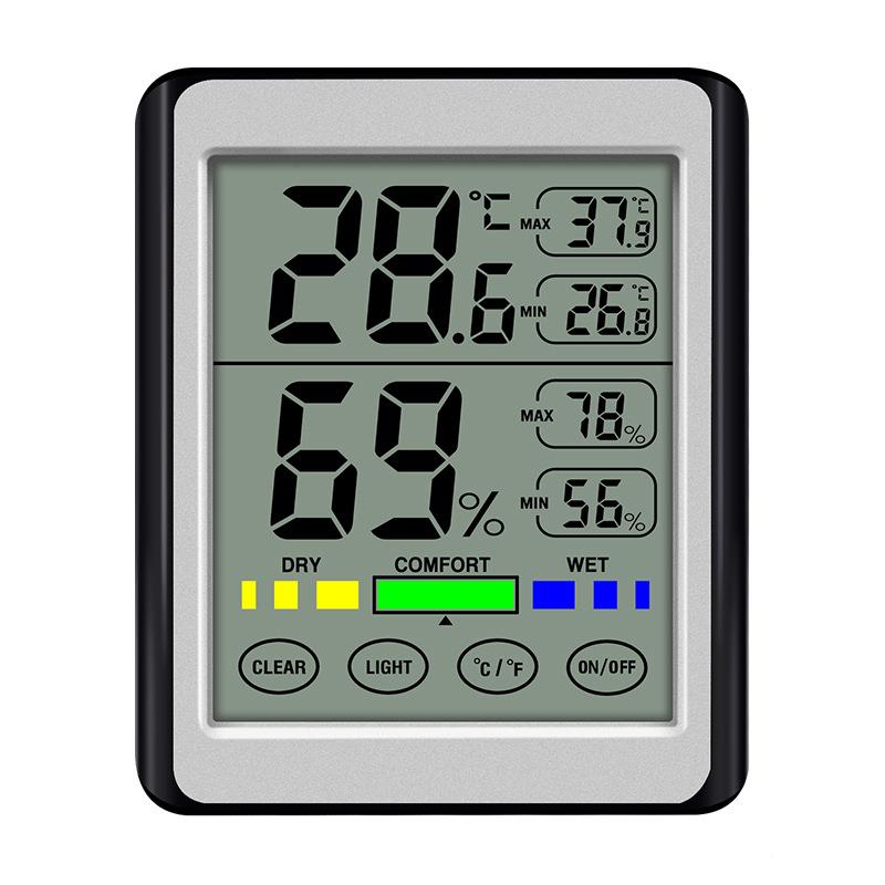 1新品C-9H4厂家直销高精度家带背光触控式电子数CH-914显用温度湿