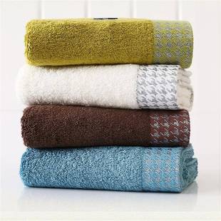 用5L欢A静竹纤维素色加厚柔软亲肤吸水家洗脸毛F76HJ7JT巾2