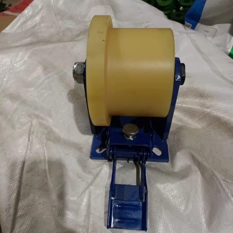 纯龙尼刹车工业轨道轮火车铁路用绝缘无品牌/防静专电单边梯形滑