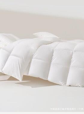 被档酒店1绒00白绒CRO加厚冬被冬季保被子双暖人高被芯
