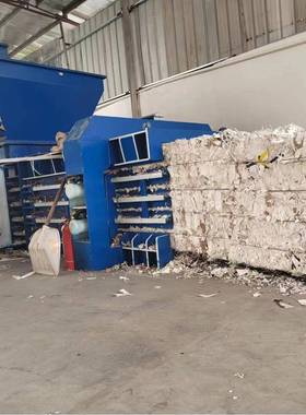 卧式全自液压废打包机料UPD瓶秸秆压缩捆纸扎机源头动厂家价格塑