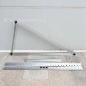 1寸1040mm铝合金便携光三MEN角支架可调伏节屋顶太阳能板4三角英