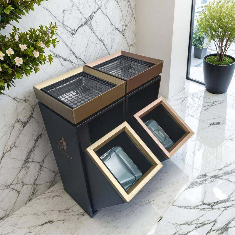 不锈钢烟梯垃圾桶带烟灰缸一商体用高端售楼部写字zhongren楼电口,家庭/个人清洁工具,垃圾桶,淘宝优惠券,粉丝福利购,淘宝优惠卷