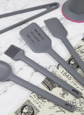 韩版硅胶子具厨套装不粘HB6JT锅烹饪铲勺6件套硅胶铲房用具套装厨