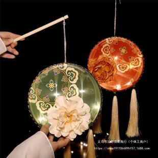 手提笼中宫国风复CKH古风廷宫灯儿童花灯汉服灯跳舞成蹈阑珊处道