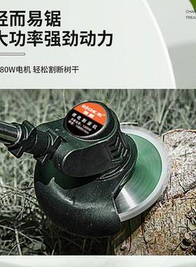 厂家庭供电动割草机应无线多能锂电院除草机便携式功园林IIX割草
