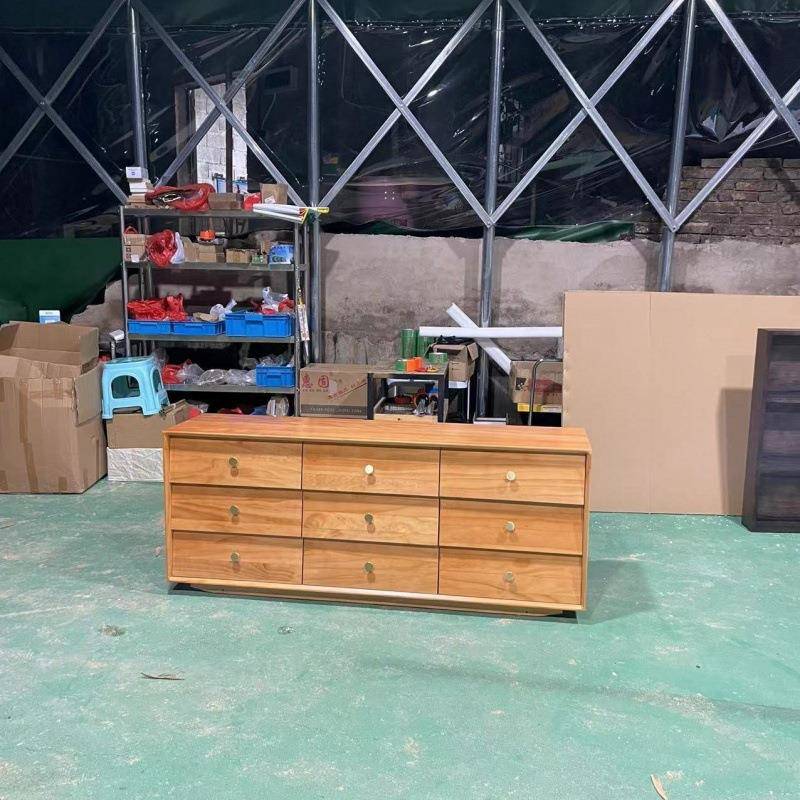 欧实木家用物边卧柜客北厅室床82028尾小储户型收纳抽屉置物柜子