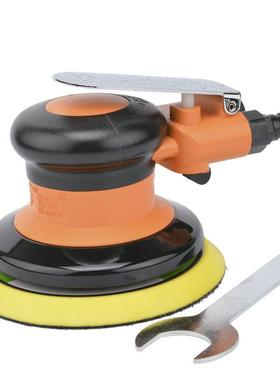 抛盾68888型5吋圆盘式气动机125mm风动砂波光磨机砂纸机BD-0143