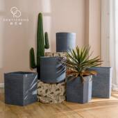 仿水客泥花盆氧化镁大号植花卉盆室内厅陶多类加厚绿瓷P 8768盆手