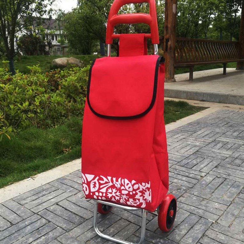 包邮买菜购物车家用便携手拉车折叠小H拉车老人爬楼手推车拉杆车