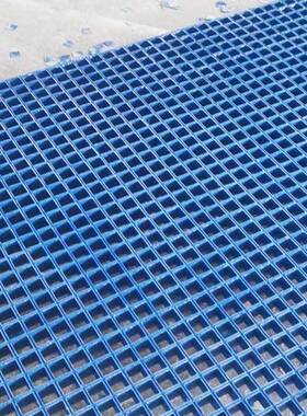 玻钢格栅耐羊腐蚀防滑网EZX璃格步板踏泳池格栅床鸽舍地网格栅板