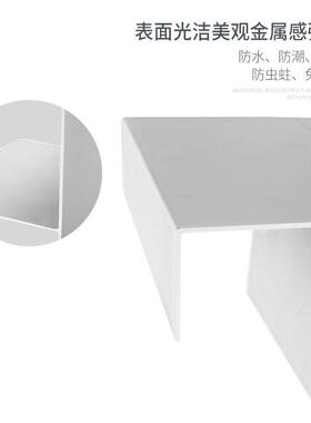 东净EAD化铝材50斤字铝50槽双门门框单款无尘车间彩恒钢板铝合型