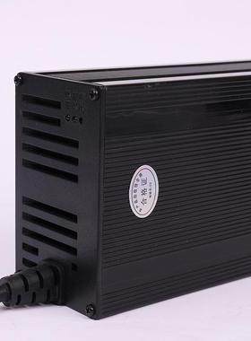 大功率快8V54.6V140VDU充A58.8V车15a58.4V20A铝壳电动锂电池充电