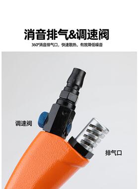 速气动SQF攻丝机攻牙机风功丝机清丝锥理孔机牙回豹丝顺钻丝机工