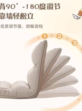 懒人发可躺可榻榻米人折叠沙椅床上靠背座椅子睡宿CEW舍飘窗单小
