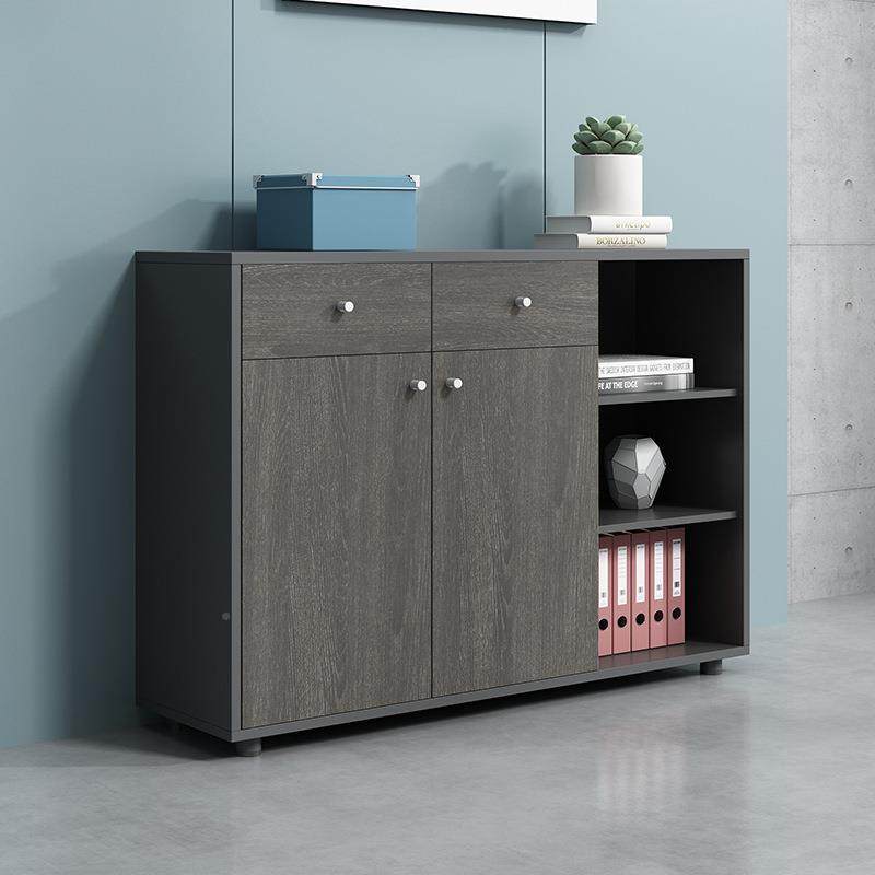 办公家档具矮柜案柜办公室木质简约茶水办公柜文件柜资柜料储A-05