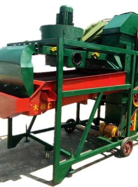 大玉米振物动式除杂机双层直线式筛选机粮食谷麦过筛A01120设备