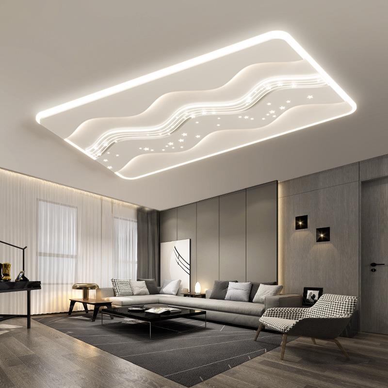吸薄顶2362客厅灯ed大气智能超新款星全光大厅主卧室灯具组合屋l