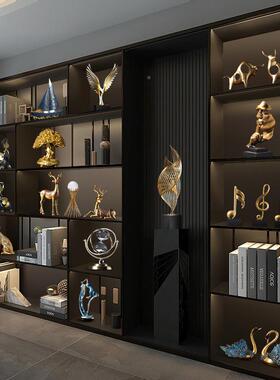 电公视柜奢酒柜轻装饰品摆件办室大展示ltao5743柜摆设书柜柜子工