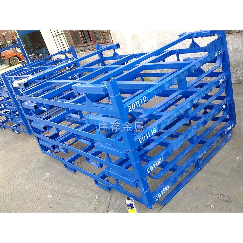 汽车零部件专用料架-车36天顶棚料架-零部窗件周转台工位器具车铁