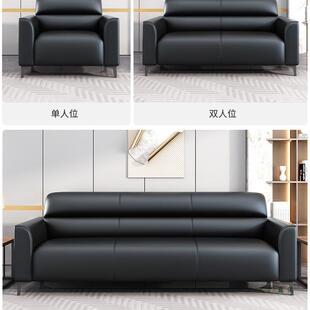 办公几发现代简约会客接待三位人小户型办沙985公室商务猫抓皮茶