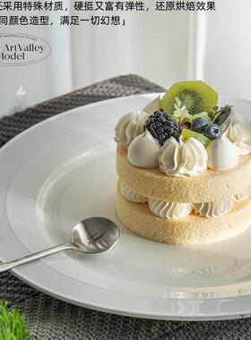 奶油蛋糕示水果景模F986SHSS型场照布置装饰摆件网红店面橱窗展拍
