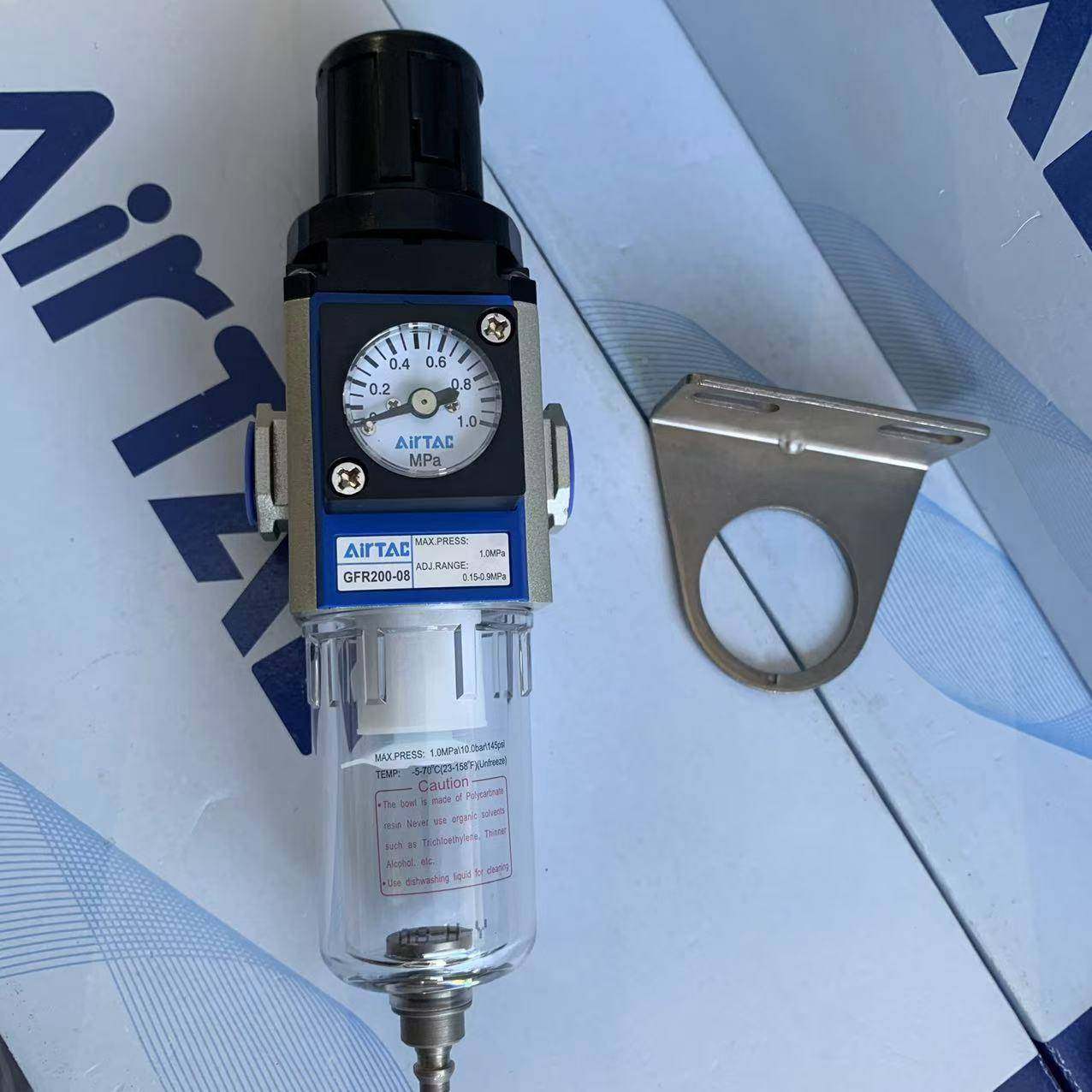 亚无品牌/德气动器调压减过滤油水分客离GFR200-08螺纹2压分