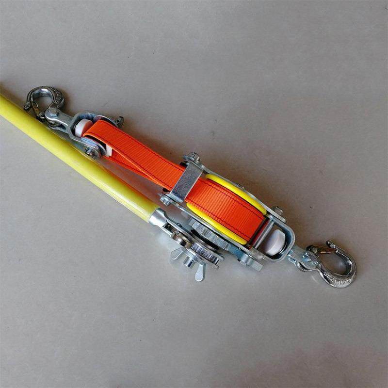 带电作业导线收紧绝缘紧线器器钢铝绞紧引固器PCH棘轮式牵线器