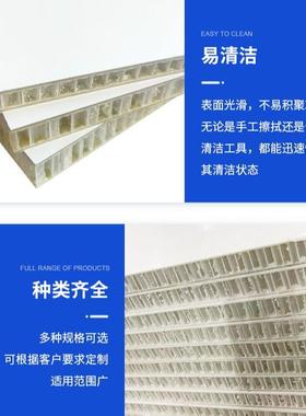 玻璃芯板钢蜂窝夹板PP蜂窝复合轻量化房车三OGY明治板量大优惠