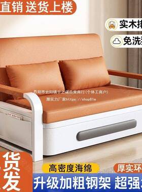 沙发床叠两用202能5年款客厅折叠ARF床小户新型阳台多功网红折伸