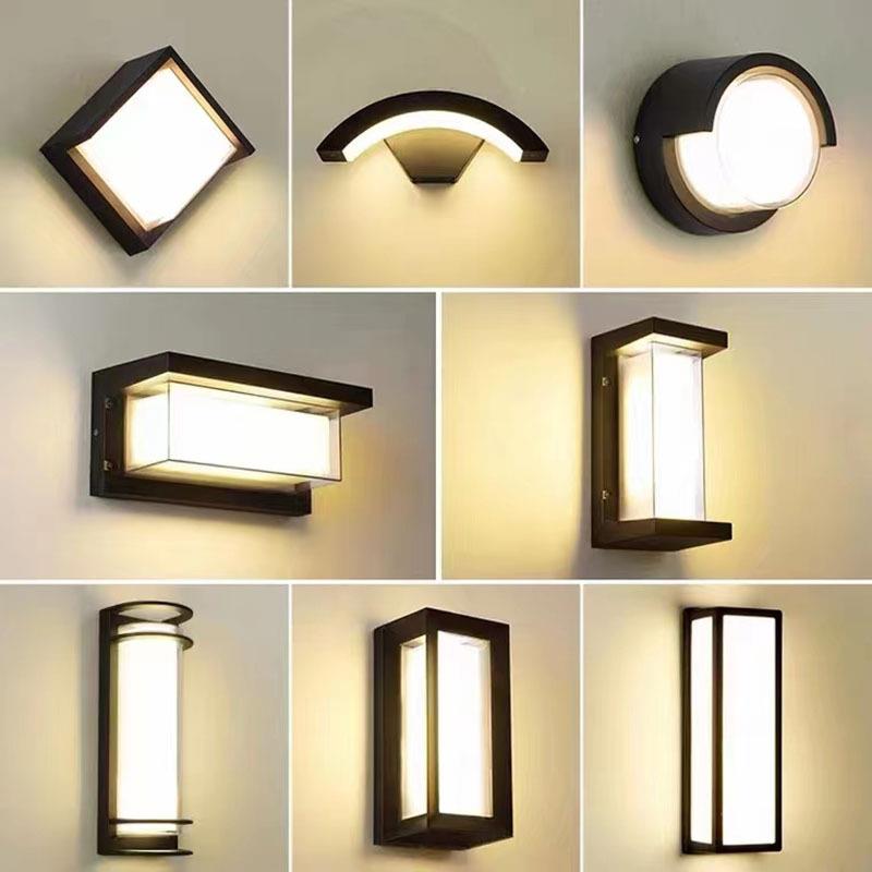 别led水壁FX-002灯防防潮灯现代简酒约工程店墅民宿庭院阳台LED户