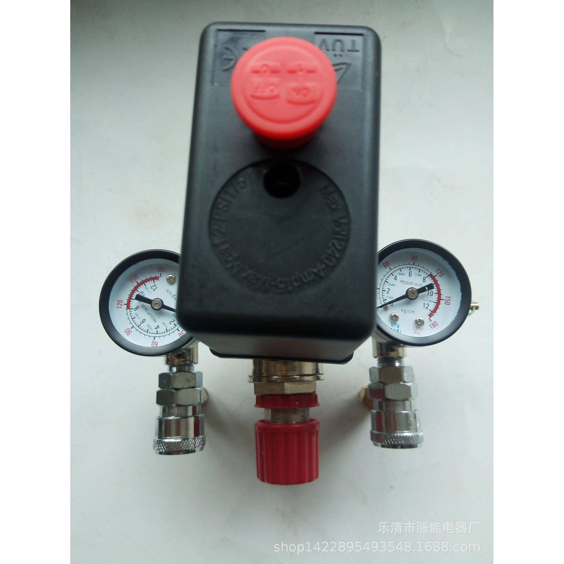 精品巴马总成阀 可调阀机架 压力表 气动快接压力开关配件总成