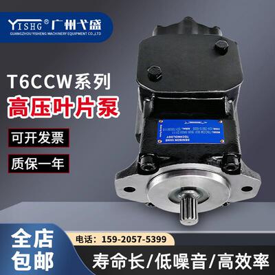 高压液压油泵T6CCW 017 006 1R00 C100 1R01 1R02 1R03叶片泵低噪