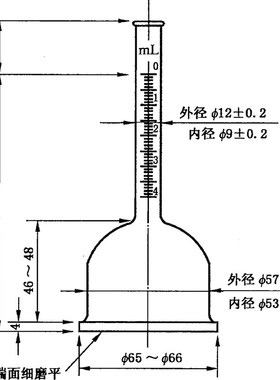 卡斯通管不透水性试验装置(漏斗) 建筑涂料 试验玻璃漏斗GPT9779