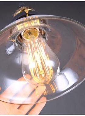 美式复古简北欧玻吧璃创意琉璃吊餐57347厅酒服装店约咖啡厅单头