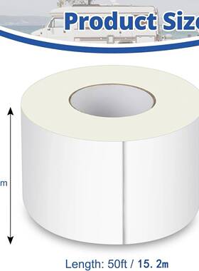 RV车顶胶5带白色4英寸x0英786尺房车胶带车车顶维修的房密封胶布