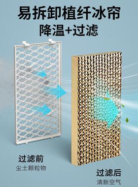 控空扇制冷GUU冷风机水空调移冷风扇电遥风扇冷动暖两用冷暖遥调