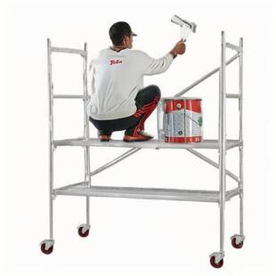 折叠脚手架室内小WXQ型拼装修可接台平高度自由节万向轮移动调快