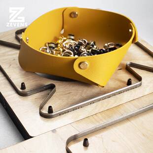 皮盘子模皮具收下纳刀盒锋利耐手用工DIY皮革工具版皮盘子刀型皮