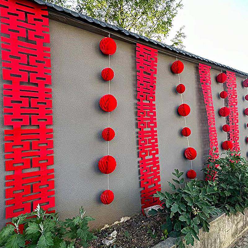 婚房布置套农村小院子结婚装门口礼饰婚自建装房户外长条喜字F98S,节庆用品/礼品,陪嫁用品套装,淘宝优惠券,粉丝福利购,淘宝优惠卷